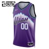 Dres Utah Jazz Prilagođeni Nike 2025-26 Icon Edition Ljubičasta Swingman - Dječji